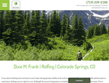 Tablet Screenshot of dixiemfrank.com